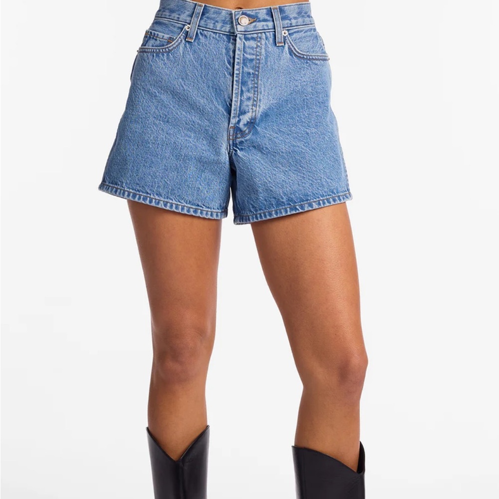 Same Blue Denim Shorts, classic blue
